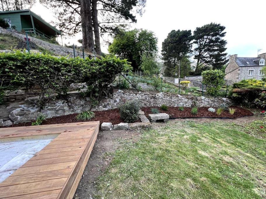 Superbe Appartement Avec Jardin Dinan Centre - Jerzual 外观 照片