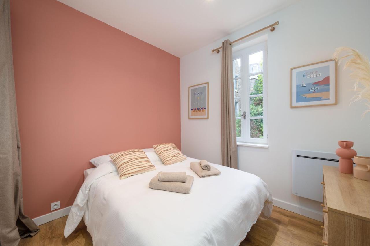 Superbe Appartement Avec Jardin Dinan Centre - Jerzual 外观 照片